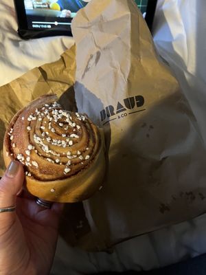 Couldn’t resist a bite   at Brauð & Co in Reykjavik