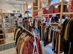 Clothes etc at Harvest Club in Leuven