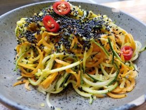 raw Thai noodles at 42°Raw in Copenhagen