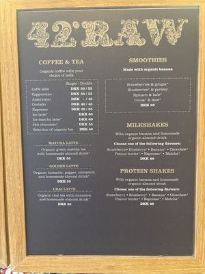   at 42°Raw in Copenhagen