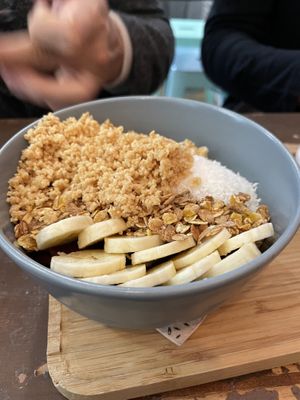 Canary Island Diver açaí bowl   at Almalibre Açaí House in Madrid