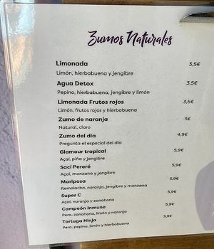  at Almalibre Açaí House in Madrid