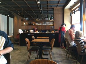 Inside the restaurant at Ryukishin - Eiffel in Paris