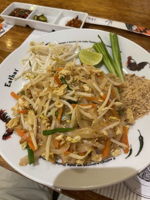 Vegan Pad Thaii  at Krua Boon - Eathai Central Embassy in Bangkok