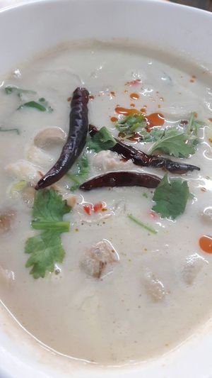 tom kha at Krua Boon - Eathai Central Embassy in Bangkok