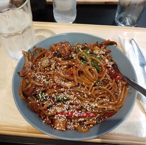 Vegan food at Umami in Zagreb