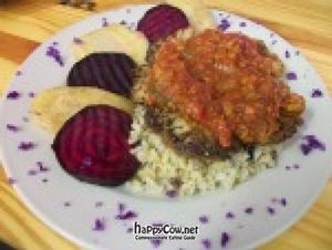 Cauliflower 'Steak' at Veg in Sarasota