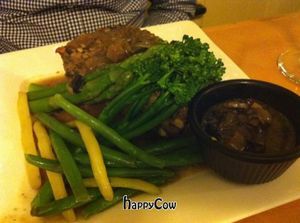 Vegan bean loaf special at Veg in Sarasota