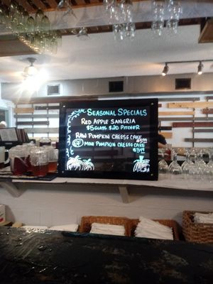 The pumpkin cheesecake is incredible at Veg in Sarasota