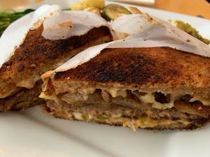 Jalapeño BBQ Impossible Melt (specify vegan cheese) at Veg in Sarasota