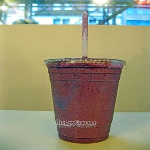 Terri Berri with strawberry, raspberry, blueberry, soymilk, agave.  at Terri in New York City