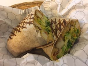 Hummus & Avocado Wrap at Terri in New York City