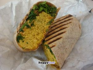 breakfast scramble wrap at Terri in New York City