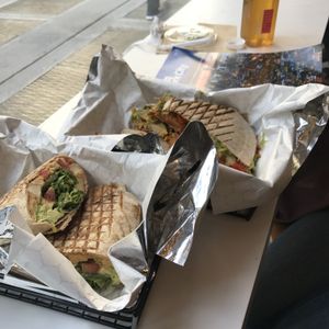 hummus and avocado wrap  at Terri in New York City