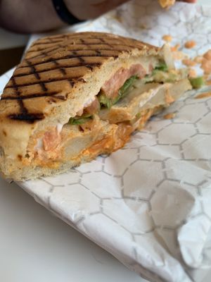 Buffalo chick’n sandwich at Terri in New York City