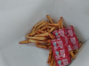 Slightly overcooked at Organic Food Kings in Miami