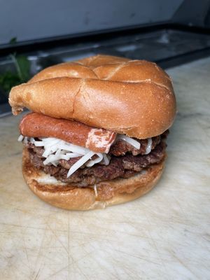 Burger  at Organic Food Kings in Miami