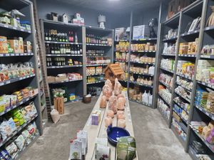 one of the two rooms stocked with vegan items at Bio Veganwinkel Natuurlijk De Molen in Budel-schoot