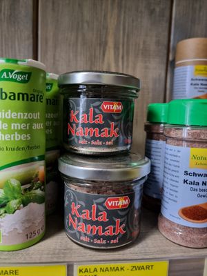 Kala namak at Bio Veganwinkel Natuurlijk De Molen in Budel-schoot