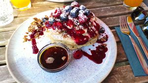 American Pancakes at Emmi's Kitchen - Werinherstr in Munich