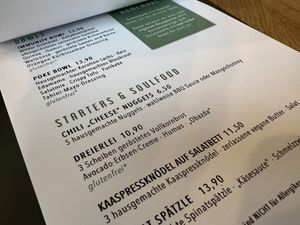 menu  at Emmi's Kitchen - Werinherstr in Munich