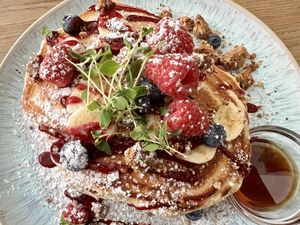waffles vegan  at Emmi's Kitchen - Werinherstr in Munich