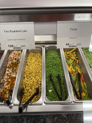 Corn & peas  at Whole Foods Market - Westland Ave in Boston