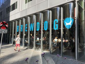 Streetfront at Brewdog - Rodezand in Rotterdam