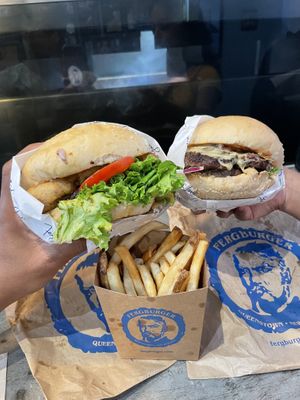   at Fergburger in Queenstown