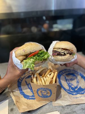   at Fergburger in Queenstown