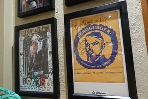 I want to know what burger Ed had! at Fergburger in Queenstown