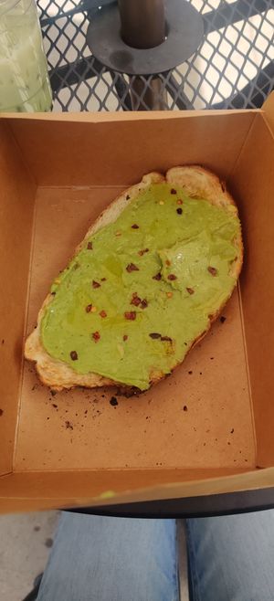 Avocado toast at Semplice Cafe in Breckenridge