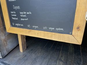 Very vegan aware   at Semplice Cafe in Breckenridge