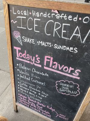 Menu  at Cream Bean Berry in Durango