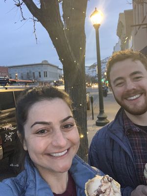 Peanut butter fudge on Main Street :) at Cream Bean Berry in Durango