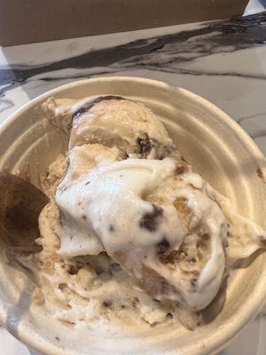 Chocolate dump and chocolate peanut butter    at Cream Bean Berry in Durango