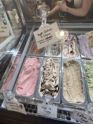 2 vegan selections today   at Cream Bean Berry in Durango