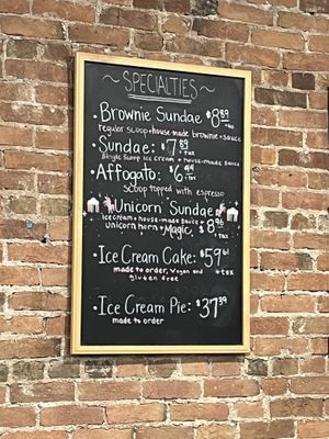 Vegan ice cream cake??  at Cream Bean Berry in Durango