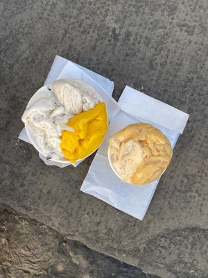 Yum!!  at La Gelatiera in Florence