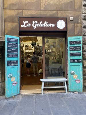   at La Gelatiera in Florence