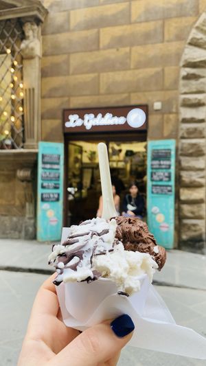   at La Gelatiera in Florence