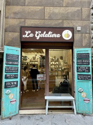   at La Gelatiera in Florence