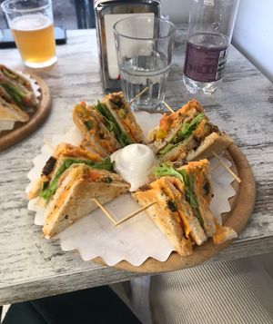 Vegan club sandwich   at Oasis Cafè in Treviso