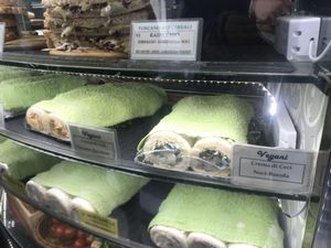 4 vegan tramezzini   at Oasis Cafè in Treviso