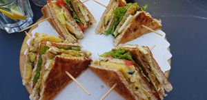 Club sandwich #96 ! at Oasis Cafè in Treviso