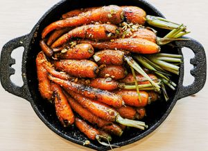 Roasted carrots
w. dukkah olive oil at Pimp My Salad in Bangkok