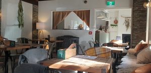 Very cozy and warm dining area. at Gantley's Tavern in Queenstown
