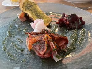 Trio van biet  at Noemme in Den Bosch