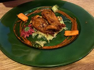 Bananen Bloesem Beignets  at Noemme in Den Bosch