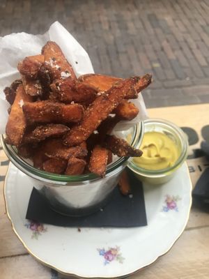 Sweet potato fries  at Noemme in Den Bosch